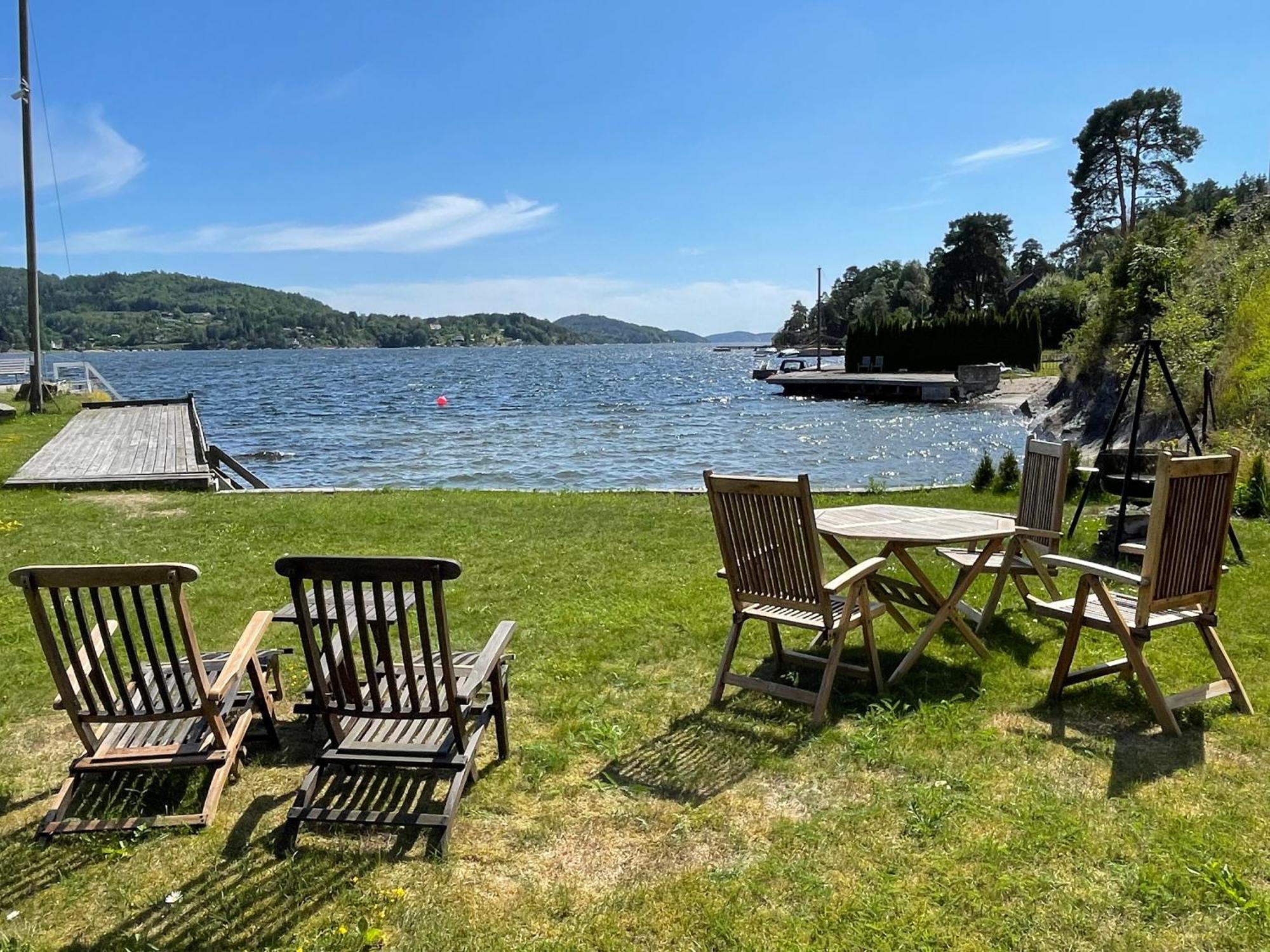 Leilighet Ved Sjoen Med Strand Apartamento Porsgrunn Exterior foto